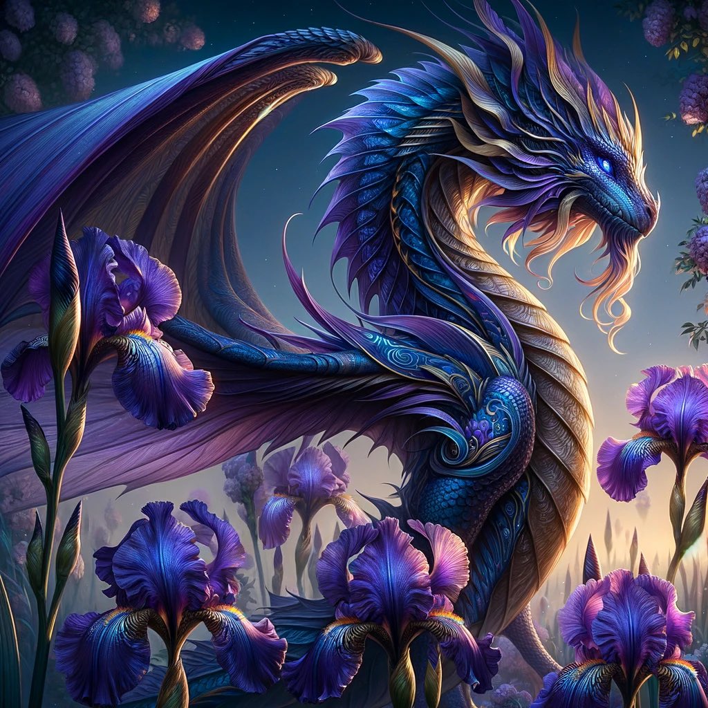 The Iris Dragon Deep Sky Anchor